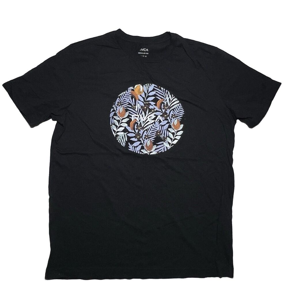 RVCA Motors Short Sleeve T-Shirt Black Men’s Size Large